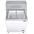 Edgecraft Maxx Cold Commercial Ice Cream Dipping Cabinet, 5.8 Cu. Ft, White