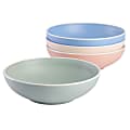 Spice by Tia Mowry Creamy Tahini 4-Piece Round Stoneware Dinner Bowl Set, Assorted Colors 1 thumbnail image