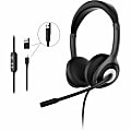 Morpheus 360 Connect USB Stereo Headset with Boom Microphone - Noise Reduction Mic- Protein Leather Ear Cushions - HS5600SU 1 thumbnail image