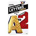 ArtSkills® Quick Letters, 4", Assorted Holographic Colors, Pack Of 108 1 thumbnail image