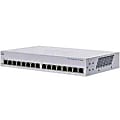Cisco 110 CBS110-16T-NA Ethernet Switch - 16 Ports - 2 Layer Supported - 11.53 W Power Consumption - Twisted Pair - Desktop, Wall Mountable, Rack-mountable - Lifetime Limited Warranty