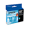 Epson® 127 DuraBrite® Ultra Cyan Ink Cartridge, T127220-S