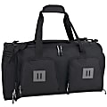 Summit Ridge 7972 Duffel Bag, 12"H x 22"W x 9"D, Black