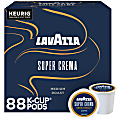 Lavazza® Super Crema Single Serve Keurig K-Cup® Pods, Medium Espresso Roast Coffee, 88 Count (4 Boxes of 22) 1 thumbnail image