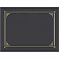 Geographics® Award Certificate Gold Design Covers, Letter Size (8 1/2" x 11"), Metallic Gray, Pack Of 6