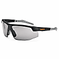 Ergodyne Skullerz Safety Glasses, Sköll, Matte Black Frame Smoke Lens