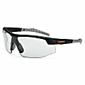 Ergodyne Skullerz Safety Glasses, Sköll, Matte Black Frame Anti-Fog Indoor/Outdoor Lens