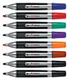FORAY® Desk-Style Overhead/Flip Chart Markers With Soft Grip, Assorted, Pack Of 8 1 thumbnail image