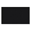 Apache Mills® Absorba Select Entry Mat, Rectangular, 48 x 72, Pepper 1 thumbnail image