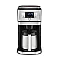 Cuisinart™ Grind And Brew 10-Cup Coffee Maker, Black/Chrome