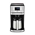 Cuisinart™ Grind And Brew 10-Cup Coffee Maker, Black/Chrome 1 thumbnail image