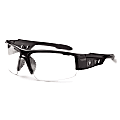 Ergodyne Skullerz Safety Glasses, Dagr, Black Frame Anti-Fog Clear Lens 1 thumbnail image