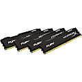 Kingston HyperX Fury 16GB DDR4 SDRAM Memory Module - For Desktop PC - 16 GB (4 x 4 GB) - DDR4-2666/PC4-21300 DDR4 SDRAM - CL15 - 1.20 V - Non-ECC - Unbuffered - 288-pin - DIMM