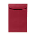LUX Open-End 10" x 13" Envelopes, Peel & Press Closure, Garnet Red, Pack Of 500