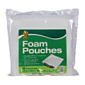 Duck Brand Foam Pouches - 12" Width x 12" Length - 8 Wrap(s) - Non-abrasive - Foam - Clear
