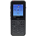 Cisco Wireless IP Phone 8821 World mode - Cordless - Wi-Fi, Bluetooth - 2.4" Screen Size - USB - Headphone - 11.50 Hour Battery Talk Time - Black 1 thumbnail image
