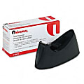 Universal Tape Dispenser - Holds Total 1 Tape(s) - 1" Core - Non-skid Base - Black
