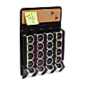 Mind Reader Wall Mount Single Serve Pod Organizer, 2-1/2"H x 15-1/2"W x 10-3/4"L, Black