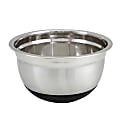Winco Stainless Steel Mixing Bowl With Silicone Base, 5 Qt 1 thumbnail image