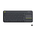 Logitech® K400 Plus Wireless Touch Keyboard, Black, 920-007119 1 thumbnail image