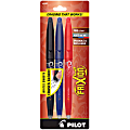 Pilot FriXion Ball Erasable Gel Pens, Fine Point, 0.7mm, Assorted, Pack of 3 Pens