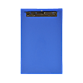 Lion Computer Printout Clipboard, 11 5/6" x 18 2/3", Blue