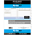 AT-A-GLANCE® 2027 Daily Planner Two Pages Per Day Refill, Loose-Leaf, Folio Size, 8 1/2" x 11" 1 thumbnail image