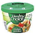 Healthy Choice Soup, Chicken With Rice, 14 Oz., Carton Of 12