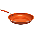 Starfrit EcoCopper - 11" (28cm) Fry Pan - Frying, Cooking - Dishwasher Safe - Oven Safe - 11" Frying Pan - Copper - Metallic