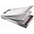Office Depot® Brand Dual Form Holder Storage Clipboard, 89% Recycled, 14" x 9", Aluminum 1 thumbnail image