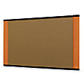 3M™ Cork Board With Widescreen-Style Aluminum Frame, Light Cherry Finish, 36" x 24"