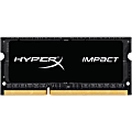 HyperX Impact 4GB DDR3L SDRAM Memory Module - For Notebook - 4 GB DDR3L SDRAM - CL11 - 1.35 V - Unbuffered - SoDIMM