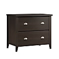 Sauder® Summit Station 33-7/8"W x 20-7/8"D Lateral 2-Drawer File Cabinet, Cinnamon Cherry