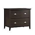 Sauder® Summit Station 33-7/8"W x 20-7/8"D Lateral 2-Drawer File Cabinet, Cinnamon Cherry 1 thumbnail image