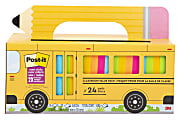 Post-it® Super Sticky Notes, 24 Pads, 3 in x 3 in, 2x the Sticking Power, School Supplies and Office Products, Sticky Notes  - 65424SSBUS 1 thumbnail image