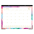 2024-2025 Blue Sky Planning Monthly Desk Pad Calendar, 22” x 17”, Multicolor Smoke, July 2024 To June 2025, 148668-A25
