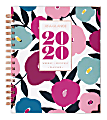 AT-A-GLANCE® BADGE Floral 13-Month Weekly/Monthly Planner, 7" x 8-3/4", Multicolor, January 2020 to January 2021 