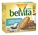 BELVITA Breakfast Biscuits Toasted Coconut, 5 Count, 6 Pack