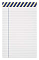 Office Depot® Junior Legal Pad, 5" x 8", Wide Ruled, 100 Pages (50 Sheets), Navy/Gold