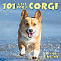 Willow Creek Press 5-1/2" x 5-1/2" Hardcover Gift Book, 101 Uses For A Corgi