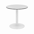 KFI Studios Eveleen Square Outdoor Bistro Patio Table, 41”H x 30”W x 30”D, Gray/Silver 1 thumbnail image