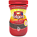 Folgers® Classic Instant Coffee, Light Roast, 8 Oz Per Bag