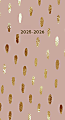 2025 Willow Creek Press 2-Year Monthly Checkbook/Calendar, 3-1/2” x 6-1/2”, Good As Gold, January 2025 To December 2026, 46999 1 thumbnail image