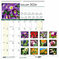House of Doolittle EarthScapes Flowers Photo Wall Calendar - Julian Dates - Daily, Weekly, Monthly - 1 Year - January 2022 till December 2022 - 1 Month Single Page Layout - 2.13" x 1.50" Block - Wire Bound 1 thumbnail image