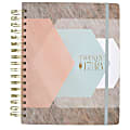 inkWELL Press® AT-A-GLANCE® Classic liveWELL Academic Weekly/Monthly Planner™, 7" x 9", Layered Hexagon, July 2017 to June 2018 1 thumbnail image