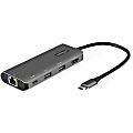 StarTech.com USB C Multiport Adapter - 10Gbps USB 3.1 Gen 2 Type-C Mini Dock - 4K 30Hz HDMI - 100W PD Passthrough - DKT31CHPDL 1 thumbnail image