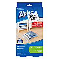 Ziploc® Space Bags, Medium, Clear, Pack Of 2
