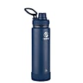 Takeya Actives Spout Reusable Water Bottle, 24 Oz, Midnight Blue 1 thumbnail image