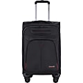 Swiss Mobility Travel/Luggage Case (Carry On) for 15.6" Notebook, Travel Essential - Black - Telescoping Handle - 14" Height x 11" Width x 22" Depth - 1 Pack