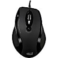 Adesso® iMouse G2 USB Ergonomic Optical Mouse, Black